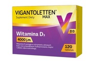 Vigantoletten Max 4000 120 tabletek-D.W.31.12.2024