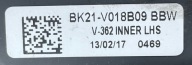B2 FORD TRANSIT CUSTOM 2013 - RADIO KRATKI des lüfters PANEL BK2T-18D815-GF