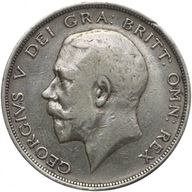 Wielka Brytania 1/2 korony, 1914, srebro