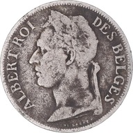 Moneta, Kongo Belgijskie, Albert I, Franc, 1924, V