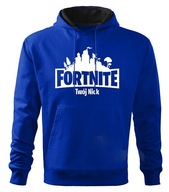 MIKINA S KAPUCŇOU FORTNITE VÁŠ NICK (152)