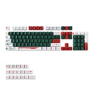 123 klawiszy PBT Keycap Set Dye-sublimacyjny przeł