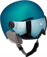 Kask ALPINA Zupo Visor Q-LITE turquoise matt 54 - 58 cm TURKUSOWY