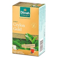 Herbata Czarna Ekspresowa Dilmah Ceylon Gold Torebki 50 sztuk 100g