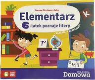 Zerówka elementarz NAUKA KALIGRAFII 6 LAT litery