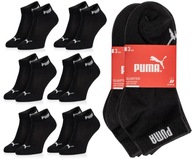 Skarpetki PUMA 6-PAK QUARTER kolor CZARNY 43/46 Sportowe