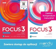 FOCUS 3 2ED SB + WB + DOSTĘP MONDLY PRACA ZBIOROWA