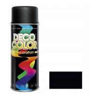 Lakier DECO COLOR 400ml czarny MATOWY RAL 9005