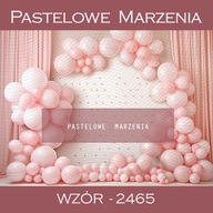 Tło fotograficzne materiałowe t_2465 - Pastelowe Marzenia