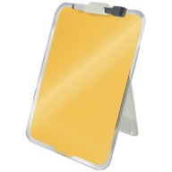 Sklenený zápisník na stôl LEITZ Cosy žltý