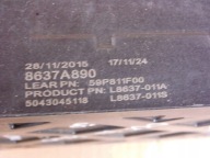 Mitsubishi Outlander III 2016 2.2 DID module control unit komfortu 8637A890