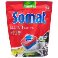 Somat All in One Extra tablety do umývačky riadu 42 ks Lemon