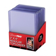 Ultra PRO - Regular Toploader 3" x 4" - 25 ks.