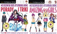 Mistrzowski kurs rysowania anime Porady + Amazing Girls Hart