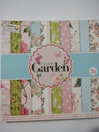 Remeselný papier Craft 50 listov Rose Garden