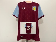 KOSZULKA Aston Villa 17/18 home #3 Under Armour junior ~152-158