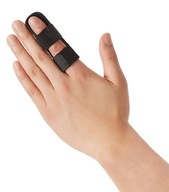 Orteza stabilizator neoprenowy palca z szyną, wybity, złamany palec