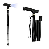 ÖSSZECSUKHATÓ ALUMÍNIUM BOT ÁLLÍTHATÓ VILÁGÍTÁSSAL LED LÁMPA