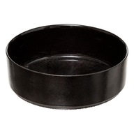 DEKORAČNÁ MISKA čierna OKRÚHLA keramická 15 cm