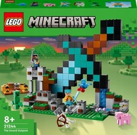 LEGO Minecraft 21244 Bastion miecza Diamentowa Szabla