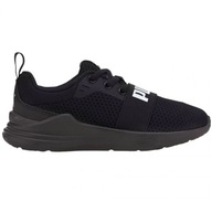 Czarne Buty Dla dzieci Buty sportowe Puma r.29