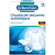 Dr. Beckmann Chusteczki Aktywnie Wybielające Aktywator Bieli 15 sztuk
