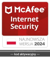 McAfee Internet Security 3 stanowiska /1Rok