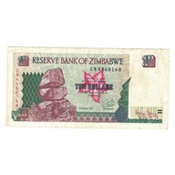 Banknot, Zimbabwe, 10 Dollars, 1997, KM:6a, EF(40-