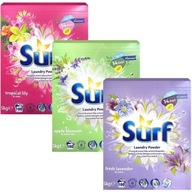 SURF FRESH MIX ZESTAW 3 X 5KG PERFUMOWANY PROSZEK UNIWERSALNY DO PRANIA