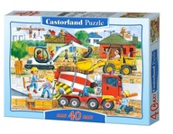 PUZZLE 40 MAXI - NA STAVBE CASTOR, CASTORLAND