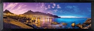 Postergaleria Obraz v ráme 35 x 100 cm (nočné pobrežie na pobreží)