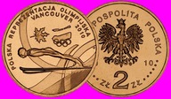 2zł 2010 POLSKA REPREZENTACJA VANCOVER MENNICZA198