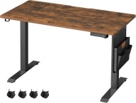 ELEKTROMOS ÍRÓASZTAL ÁLLÍTHATÓ MAGASSÁG MEMÓRIA FUNKCIÓ 4 MAGASSÁG 72-120 CM