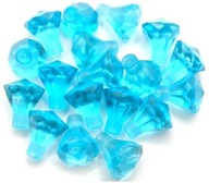 LEGO Tartozékok 10db Kristály Gyémánt Trans Light Blue 30153