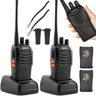 2X WALKIE TALKIE KRÓTKOFALÓWKI BAOFENG BF888S PMR