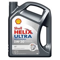 Syntetický olej Shell Helix Ultra Professional AF 4 l 5W-30 + ZAWIESZKA SERWISOWA MAXGEAR WYMIANA OLEJU I FITRÓW