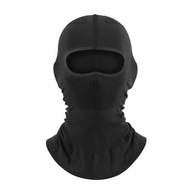Kominiarka rowerowa Wiatroszczelna chustka Oddychająca maska na całą głowę w kolorze czarnym