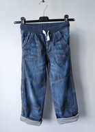 M&S spodnie jeansowe z podszewką 116 cm