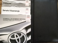 TOYOTA Corolla Hybrid instrukcja+etui + serwisowa