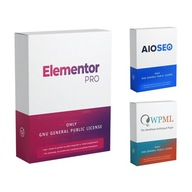 Doplnok Elementor Pro + All In One Seo Pack Pro + WPML Pro Wordpress