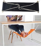 Prenosná hojdacia sieť na nohy pod kancelársky stôl