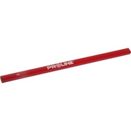 PROLINE Ołówek stolarski miękki czerwony HB 245mm - 12sztuk