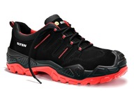 Buty robocze ELTEN QUENTIN BLACK-RED LOW roz.42