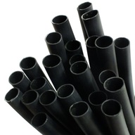 ZSUGORCSŐ RAGASZTÓVAL VÉKONYFALÚ FEKETE CSŐ 1 MÉTER 4/1 MM.