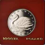 PT 1000 zł 1984 Łabędź próba