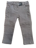 Minoti Spodnie dziewczęce, jeansowe r. 80-86cm