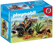 Playmobil Wild Life Kłusownik z quadem 6939 wąż ty