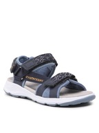 SUPERFIT Sandały 1-000580-8010 D Blue/Orange