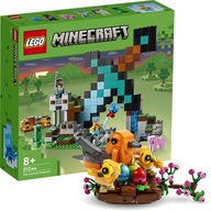LEGO Minecraft 21244 Bastion miecza + Ptasie Gniazdo 40639
