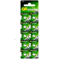 10X GP LR41 RW87 L736 GP192 G3A baterie alkaliczne